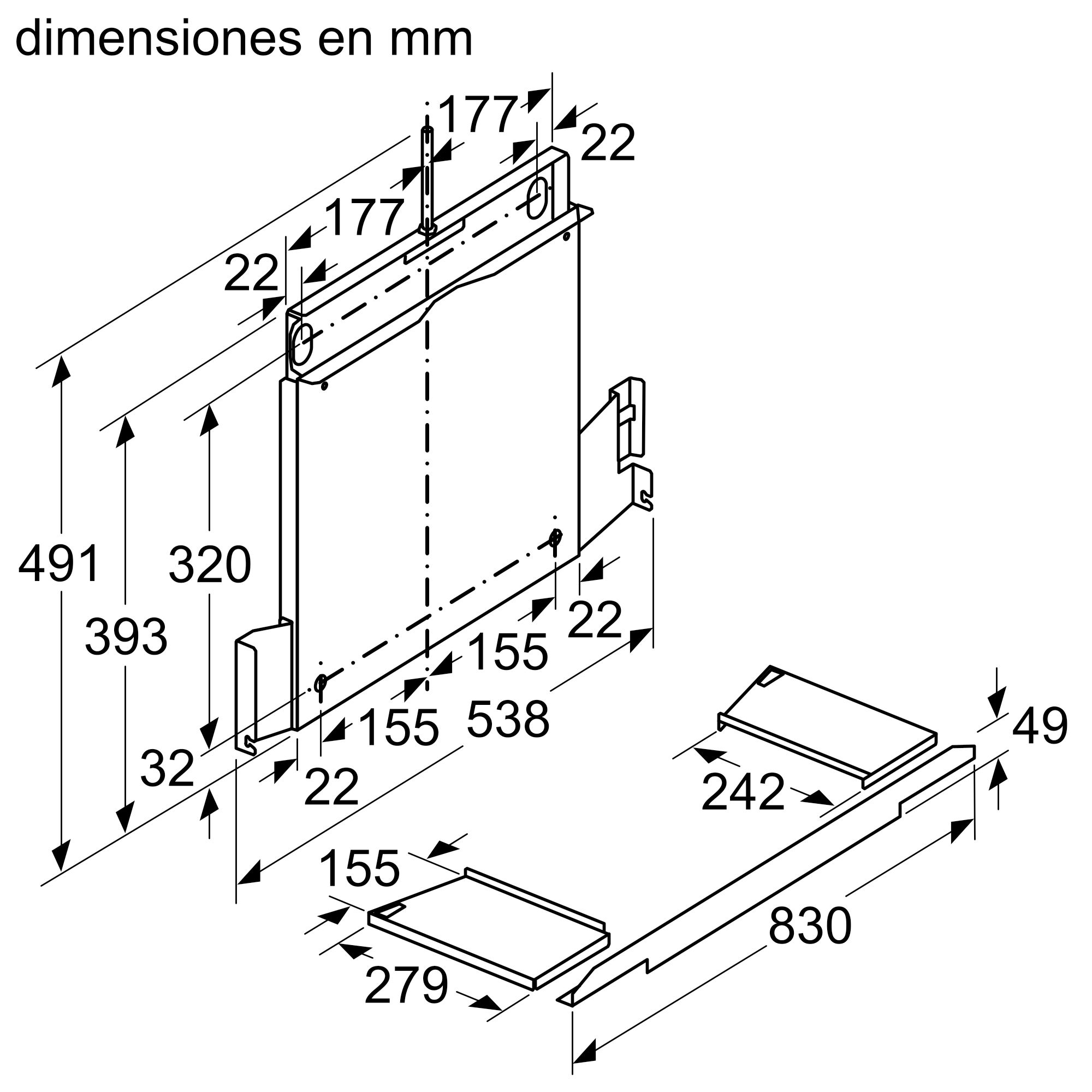 Acessório para capô DSZ496117005387