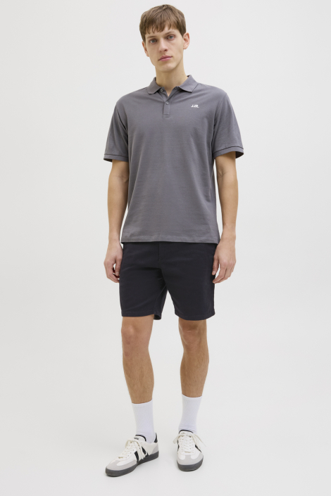 JJ Rebel zwarte heren korte broek