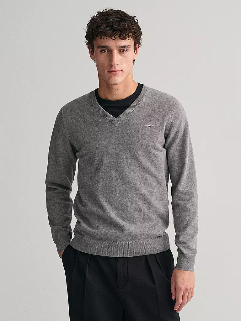 GANT Pullover grau