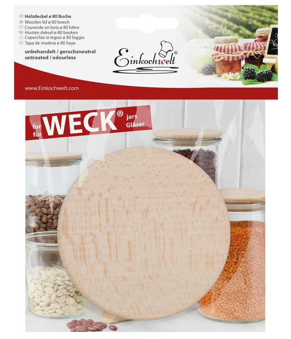 Einkochwelt WECK® Holzdeckel