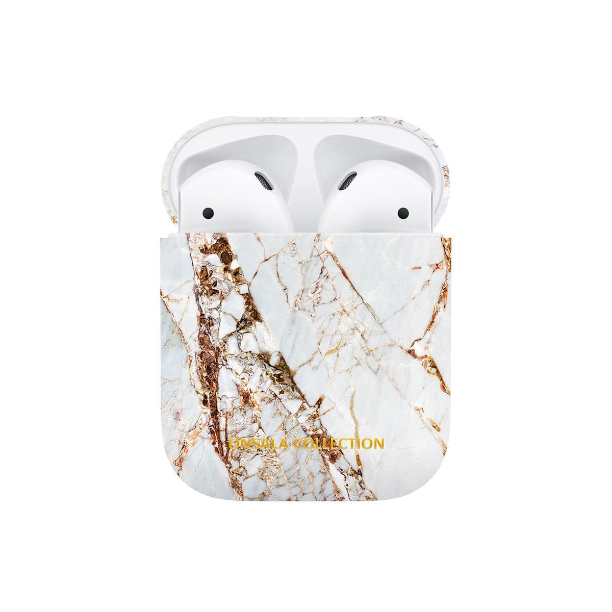 ONSALA COLLECTION Airpods Etui White Rhino Marble