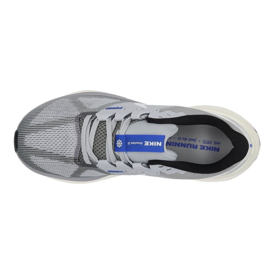 Nike Chaussures de Running Air Zoom Structure 25 - Gris/Blanc