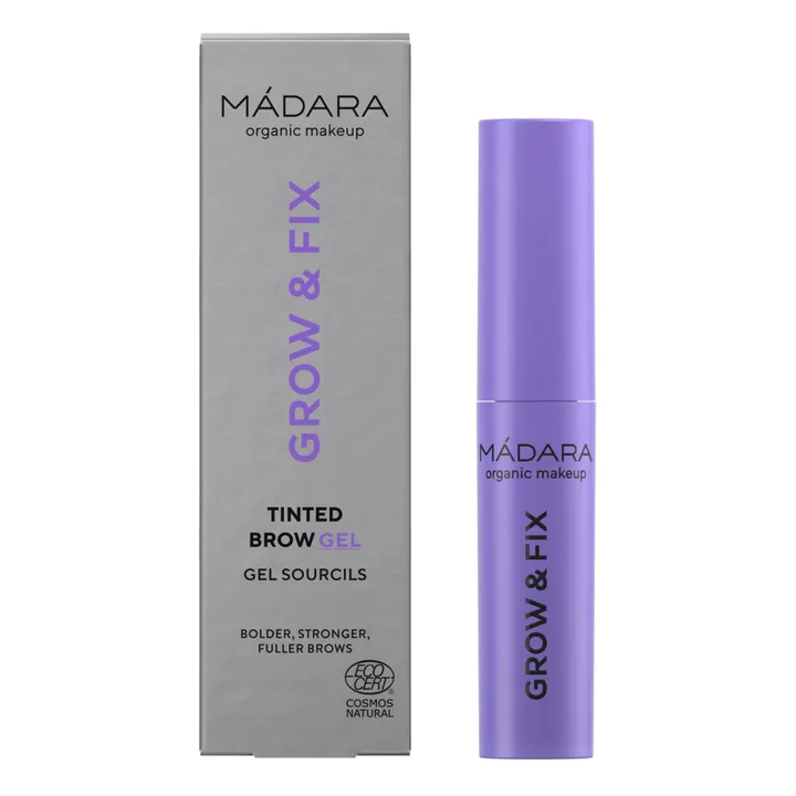MÁDARA Gel teinté pour sourcils Grow & Fix - 4 ml | Frosty taupe