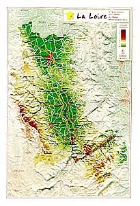 GEORELIEF - GEORELIEF D42 LOIRE 31X21