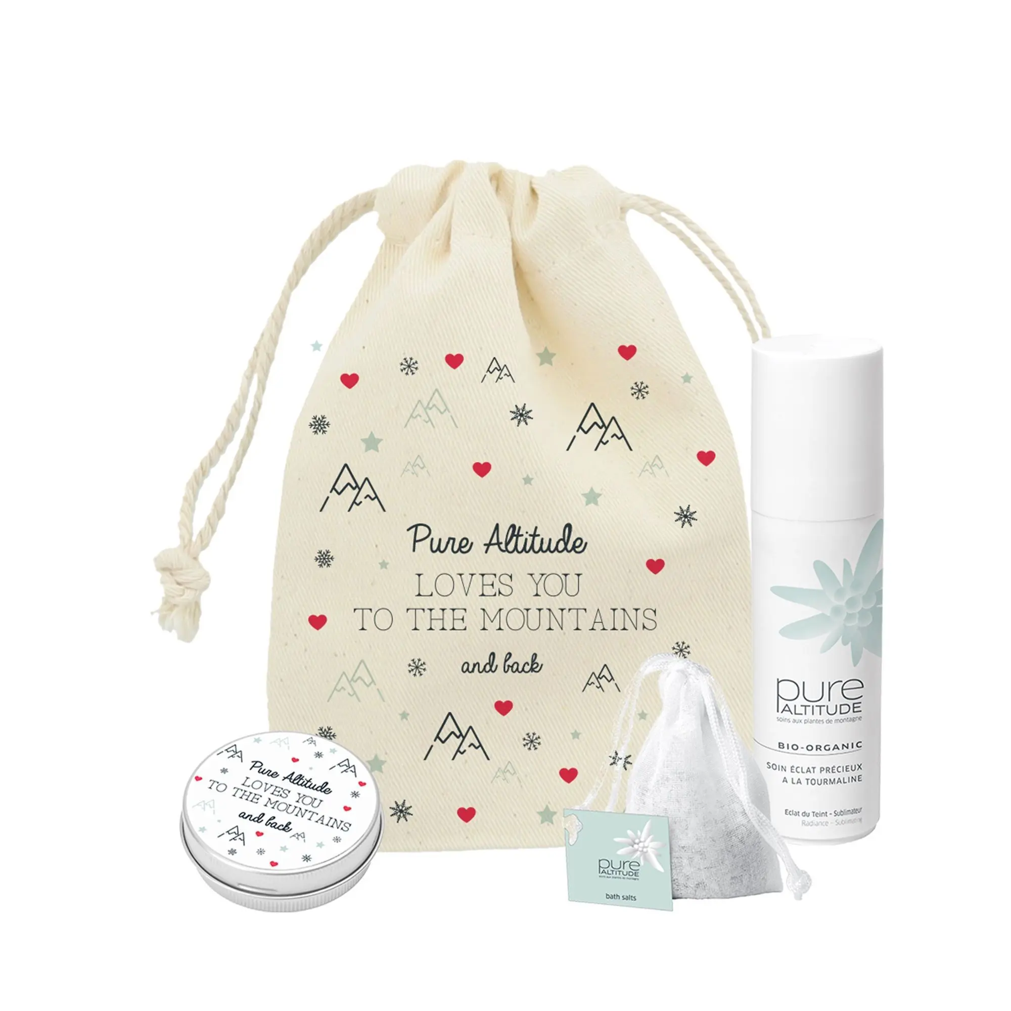 Pure Altitude - Pochon Pure Altitude Pochon Collector pour le Visage et le Bain- Coffrets