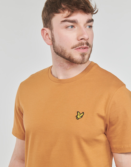 Lyle & Scott - PLAIN T SHIRT - Camel