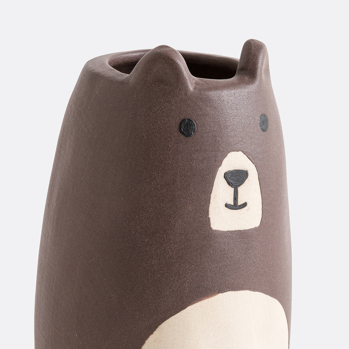 LA REDOUTE INTERIEURS<br>Decoração de urso em faiança Alt.18 cm, Bobino