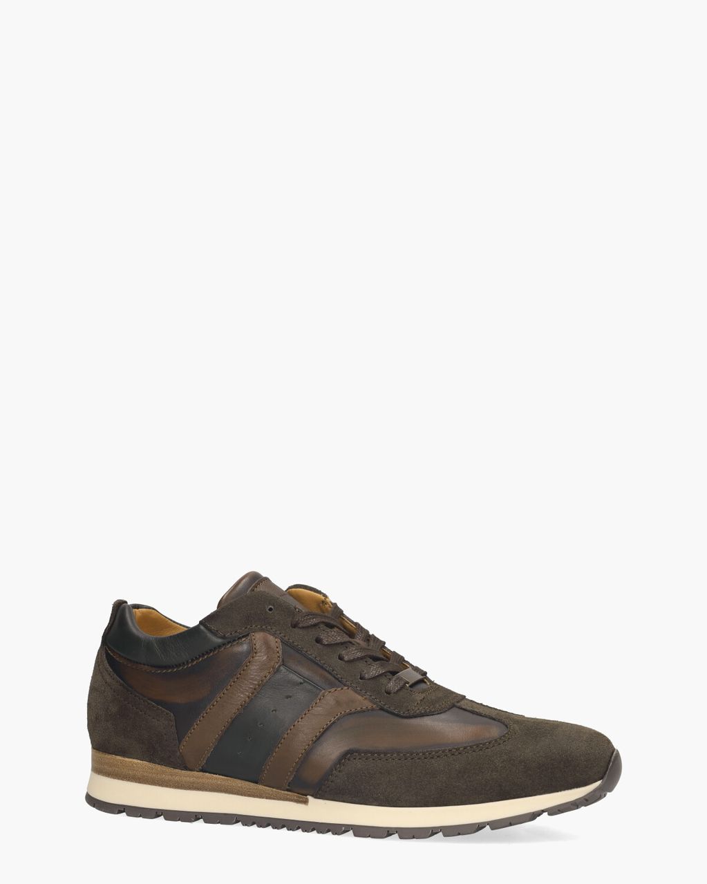 Rapid Soul Sweder Donkerbruin Herensneakers