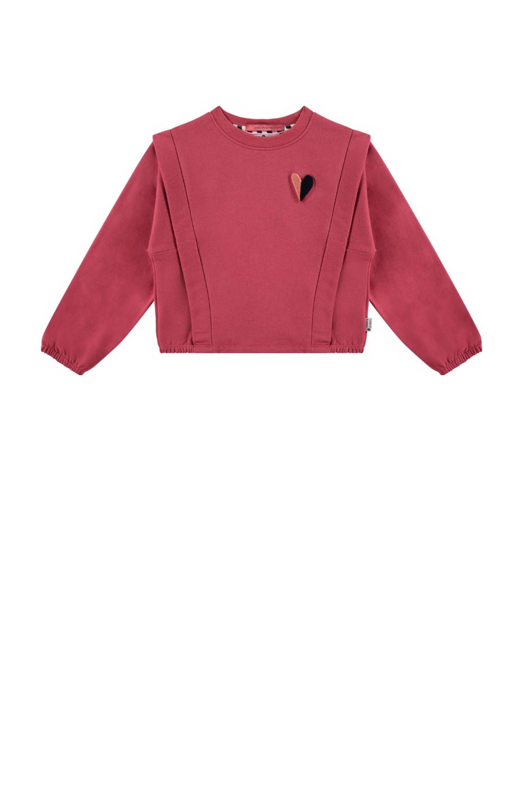 Stains&Stories sweater donkerrood