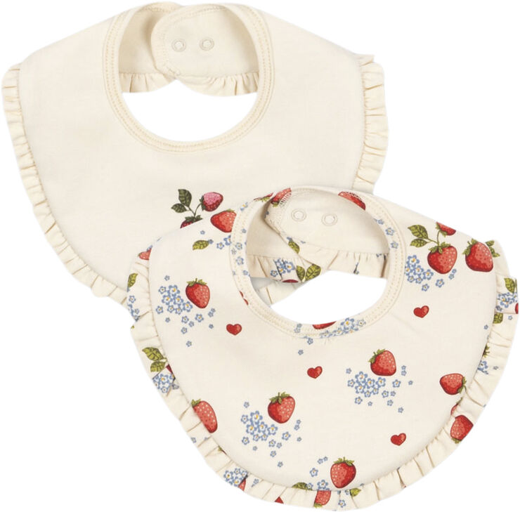 Konges Sløjd BASIC 2 PACK FRILL BIB P99082