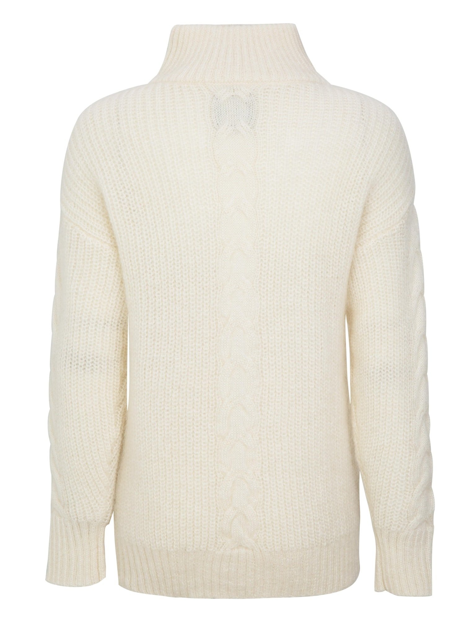 Olden Strikket Ullgenser Dame Cream