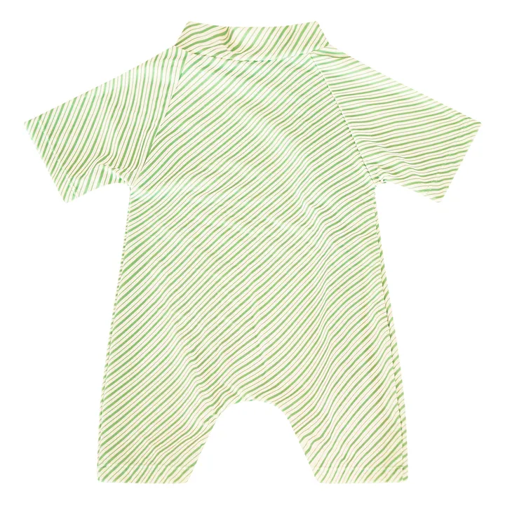 Ina Swim Combinaison Anti-UV Zimmi Rayée | Vert