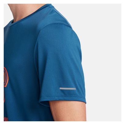 Maillot manches courtes Nike Rise 365 BRS Van Life Bleu Orange