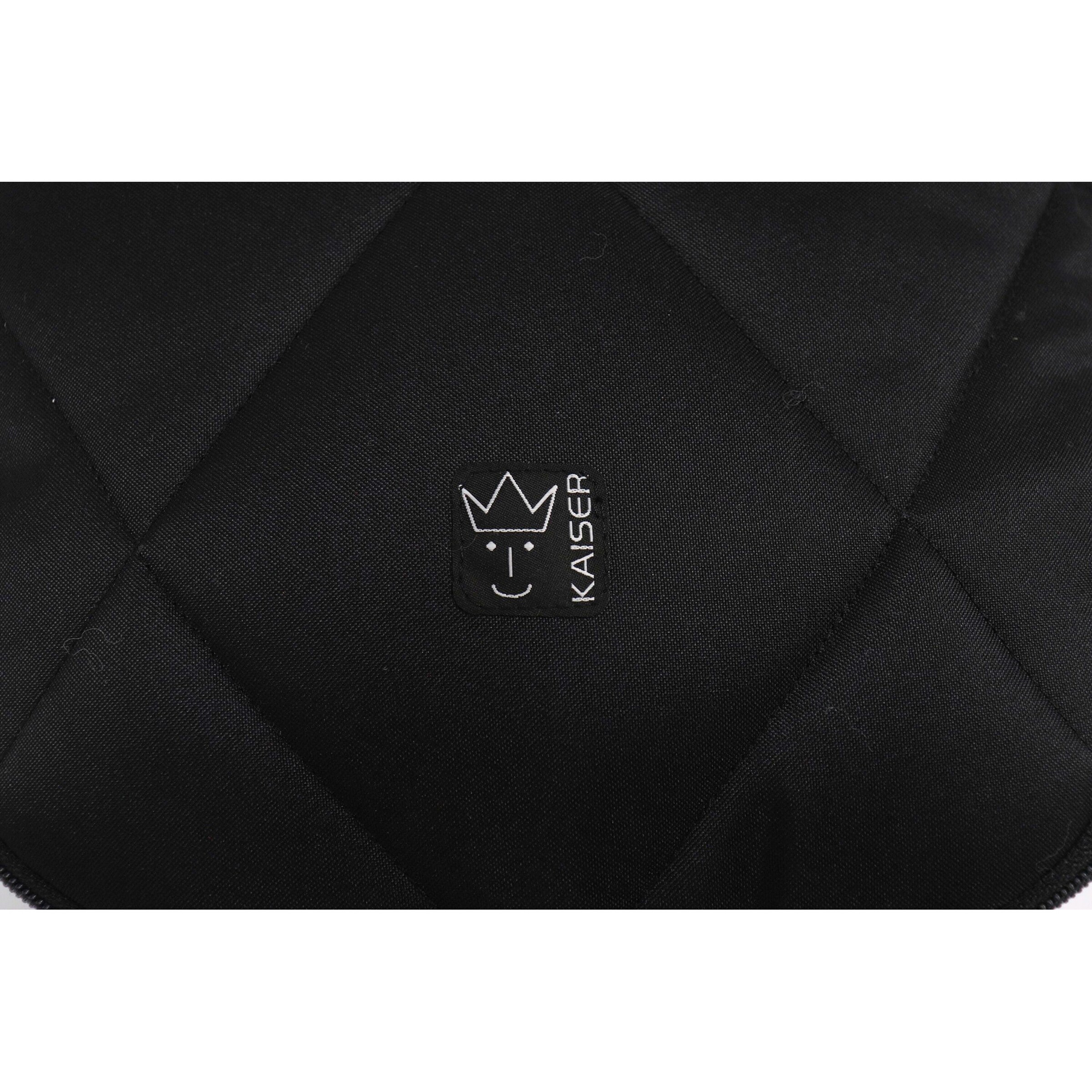 Kaiser Winterfußsack XL EARS WOOL black