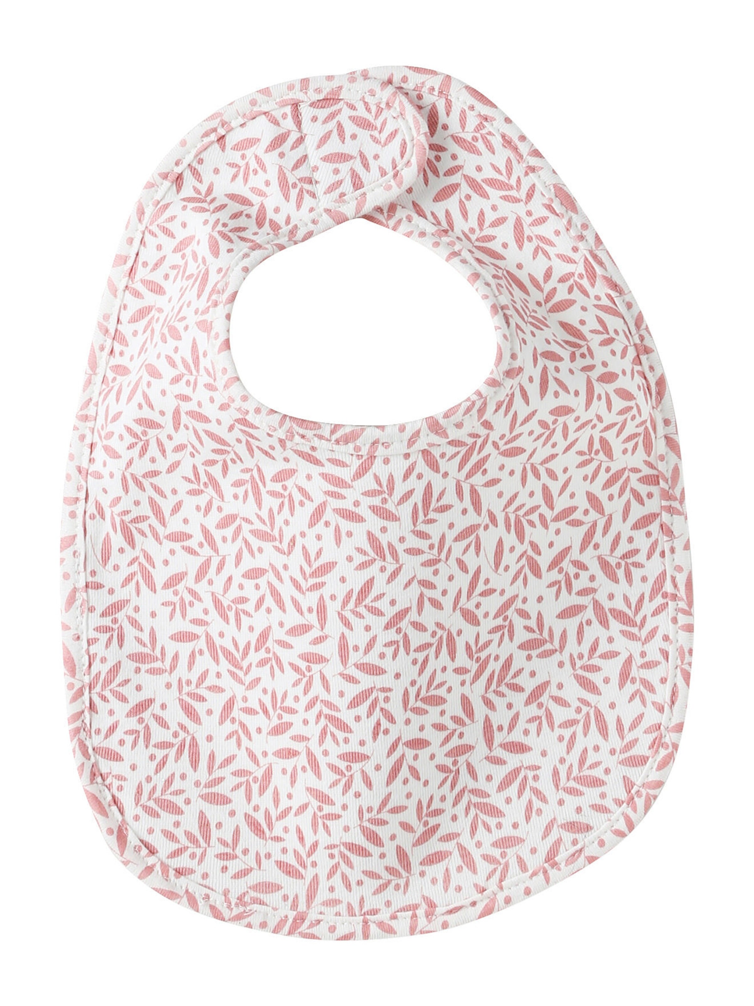 Vertbaudet Bio-Kollektion: 7er-Pack Baby-Lätzchen, Klett pack rosa welt