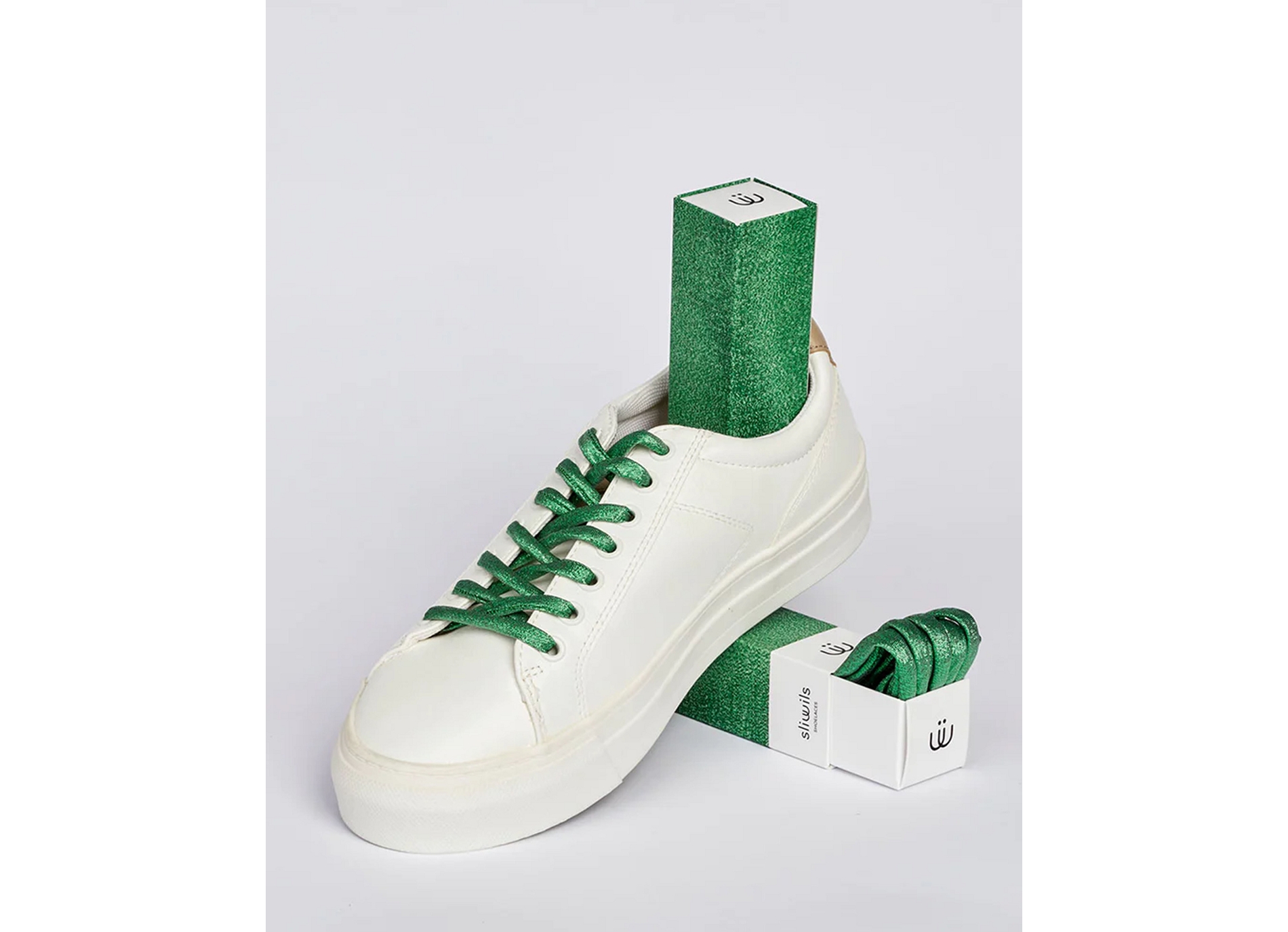 Lacets manhattan vert