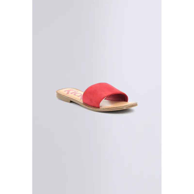 KICK GIPSI ROUGE MULES Cuir Femme