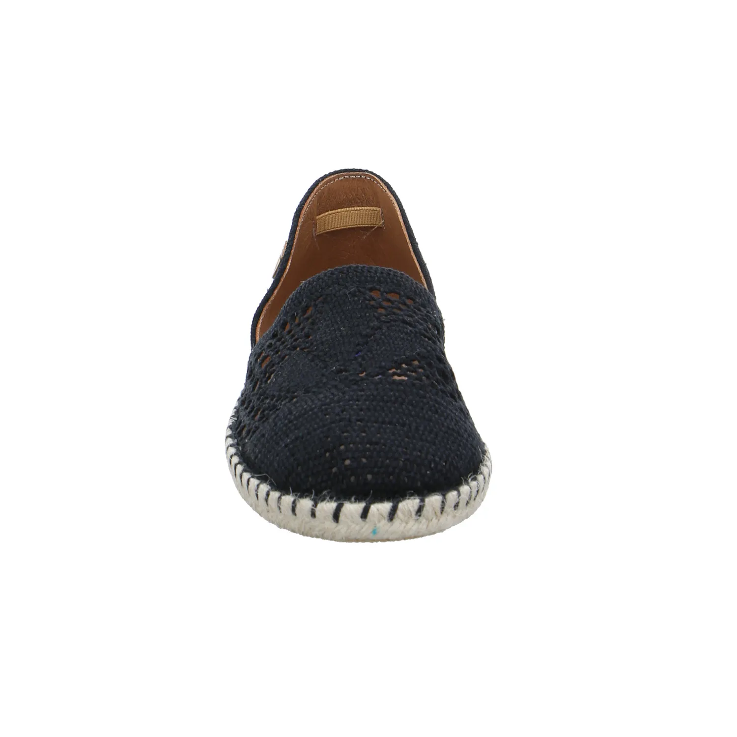 VERBENAS Espadrille Schwarz Textil