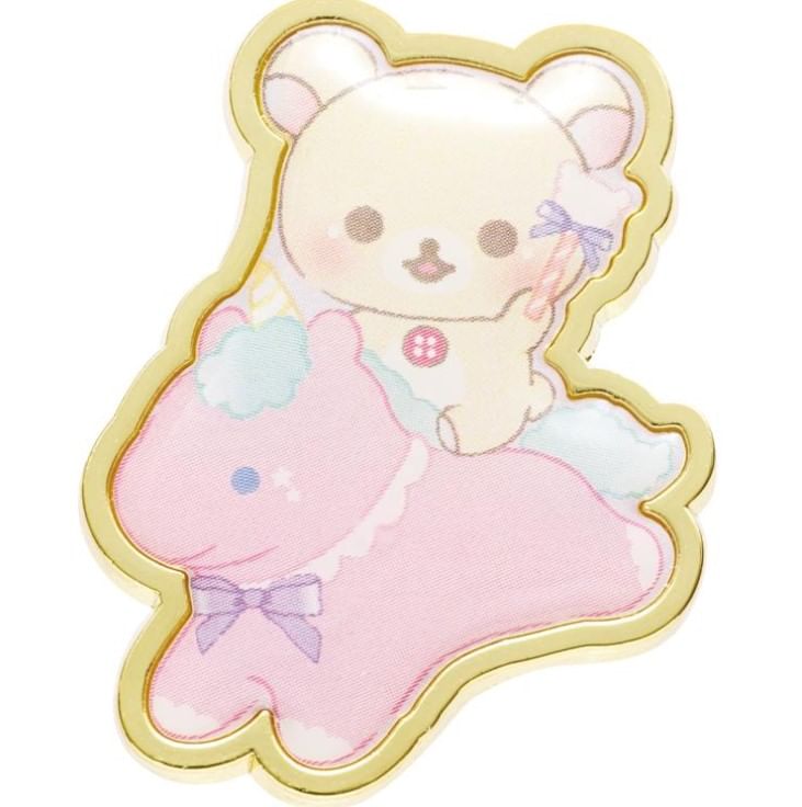 San-X - Rilakkuma Tin Badge Collectie (6 soorten) (Blind Box)