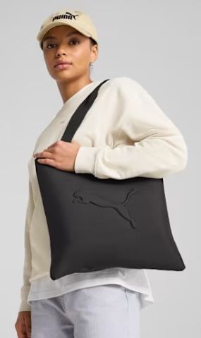 Puma Buzz Tote Schoudertas Zwart Dames