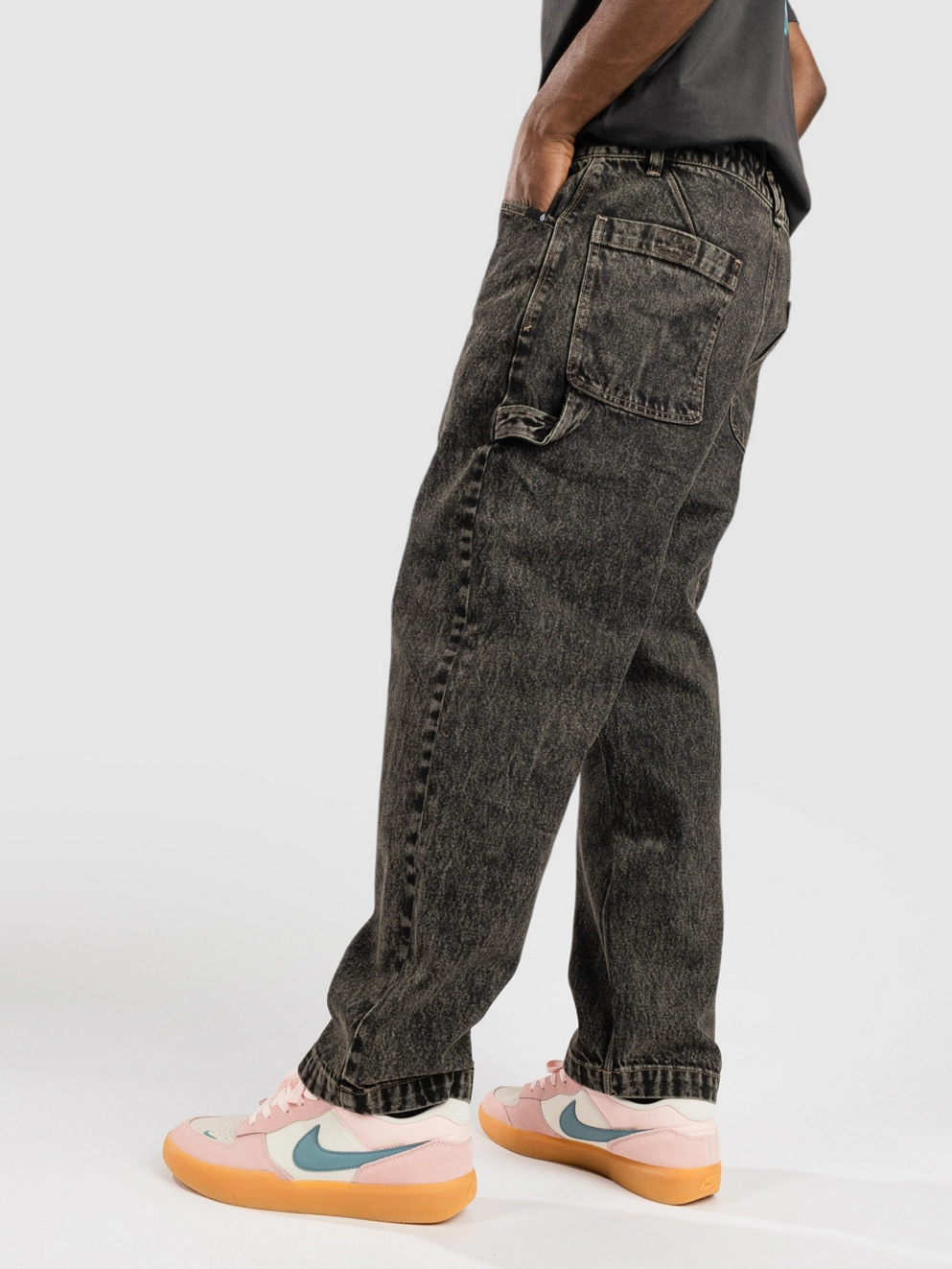 Volcom Kraftsman Denim Jeans squadron green