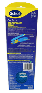 Scholl GelActiv Inlegzolen Casual S Maat 35.5-40.5 1PR