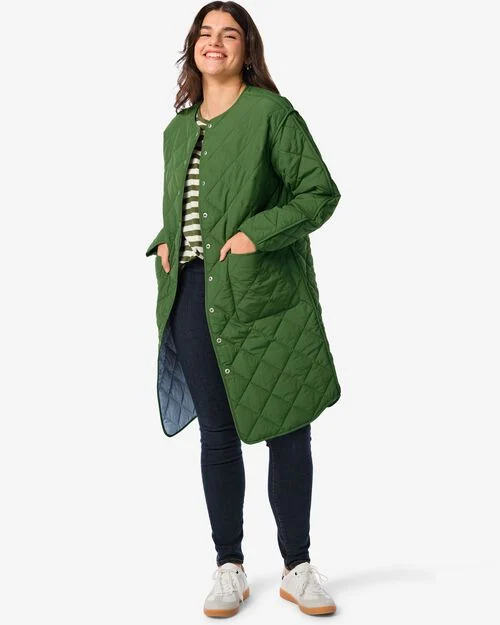 veste réversible Ezra matelassée pour femmes  bleu clair