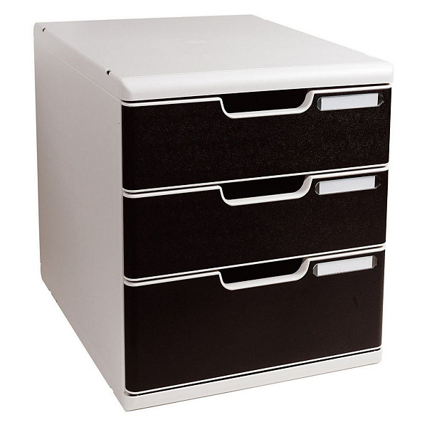 Exacompta Module de classement  Modulo 3 tiroirs - Noir