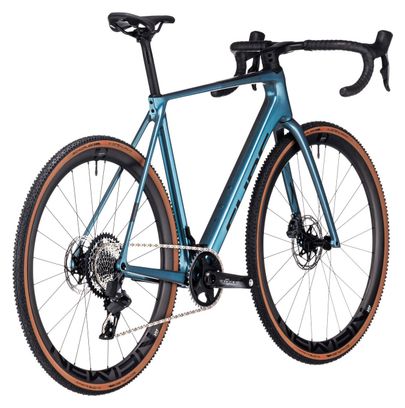 Vélo de Cyclocross Cube Cross Race C:68X SLT Sram Force XPLR eTap AXS 12V 700 mm Bleu Prizm
