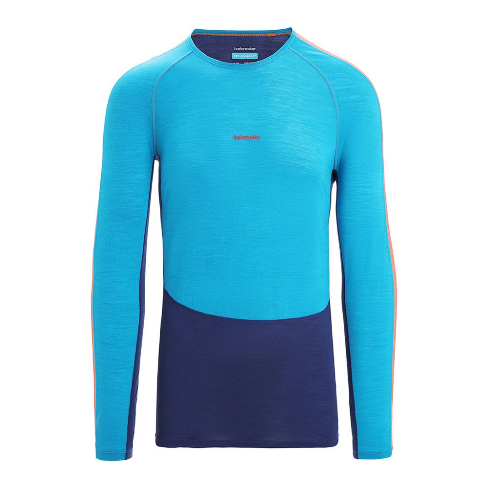 Icebreaker 125 ZONEKNIT - Sous-couche Homme geobl/rylnvy/cb