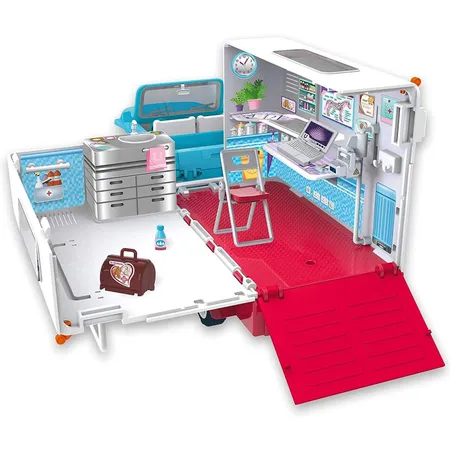Craze Bibi & Tina - Mobile Tierarzt Station Dr. Eichhorn Pferde Spielset