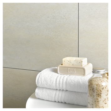 Dumawall+ wandtegel kunststof Beige 1,95m² 37,5x65cm 8 stuks