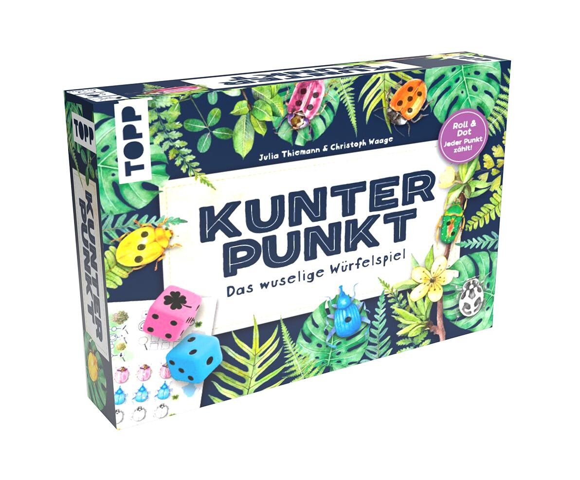 frechverlag Spielware Kunterpunkt - Das wuselige Wuerfelspiel