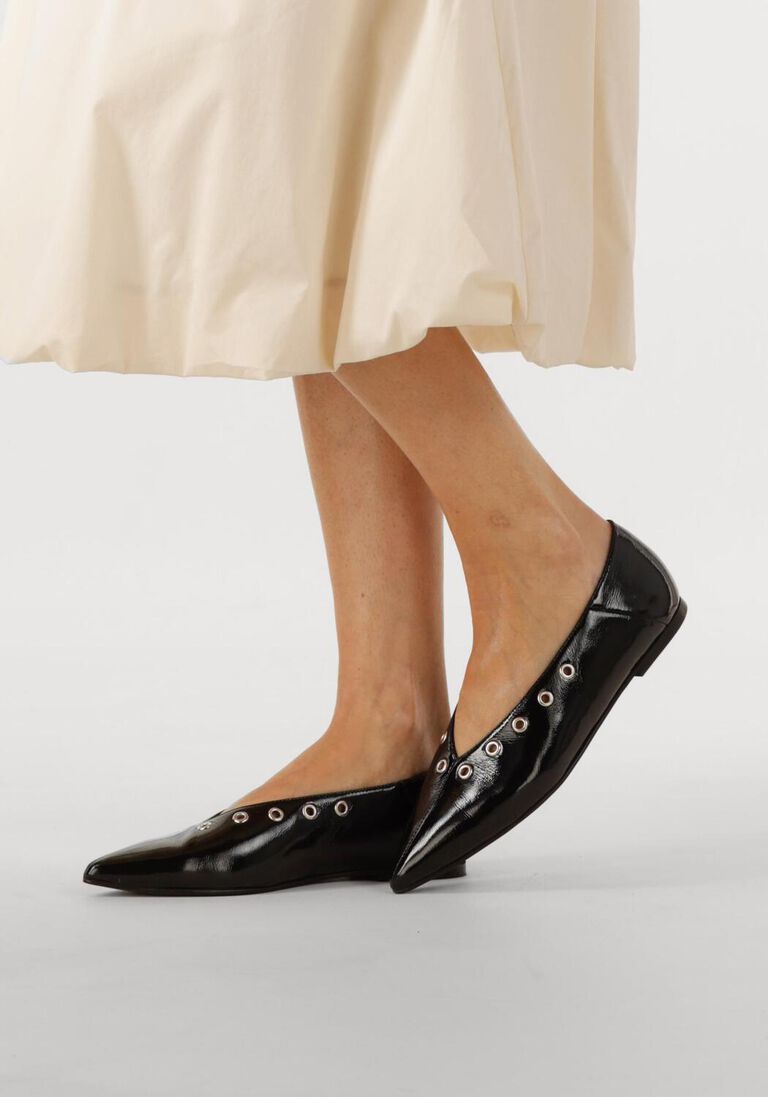 zwarte toral ballerina's miranda