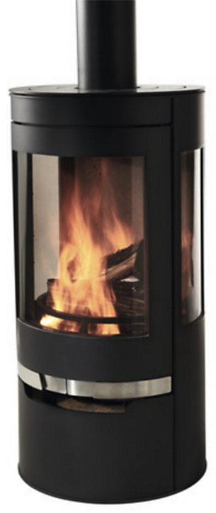 Poêle à bois en acier Panadero Suerte Ecodesign 8kW 89m²