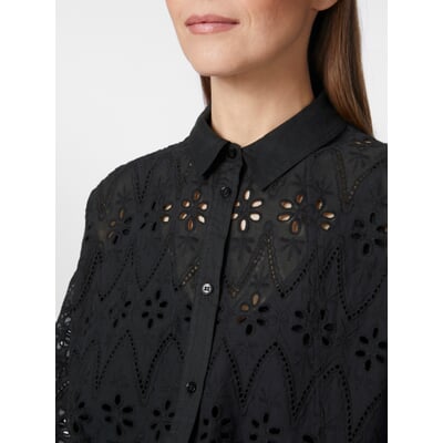 Damen-Spitzenkleid, Schwarz