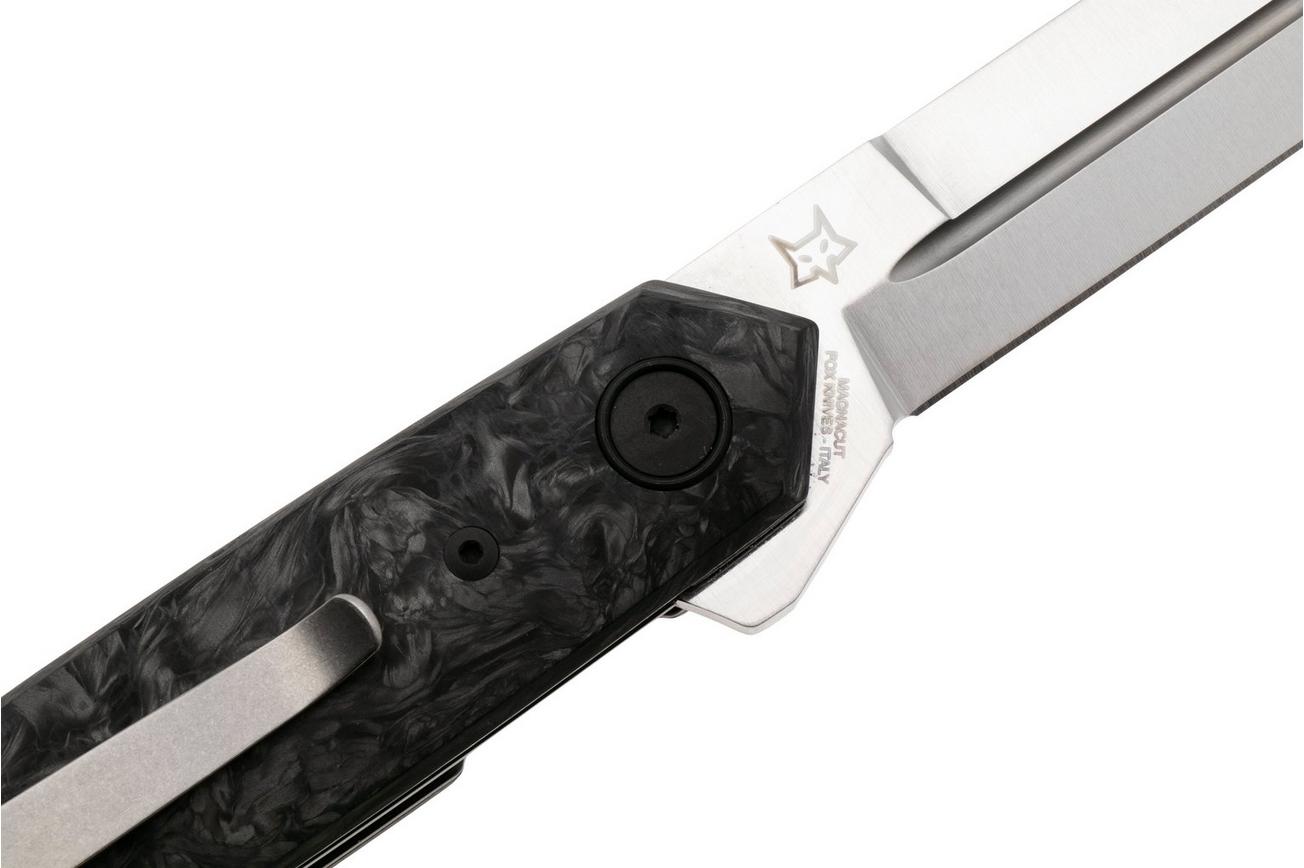 Fox Pacifico FX-ATC-OG02 MCF Satin MagnaCut, Marbled Carbonfiber, zakmes, Terzuola design