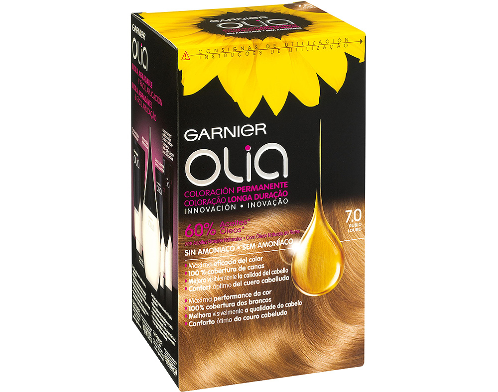COLORAÇÃO OLIA GARNIER LOURO 7.0