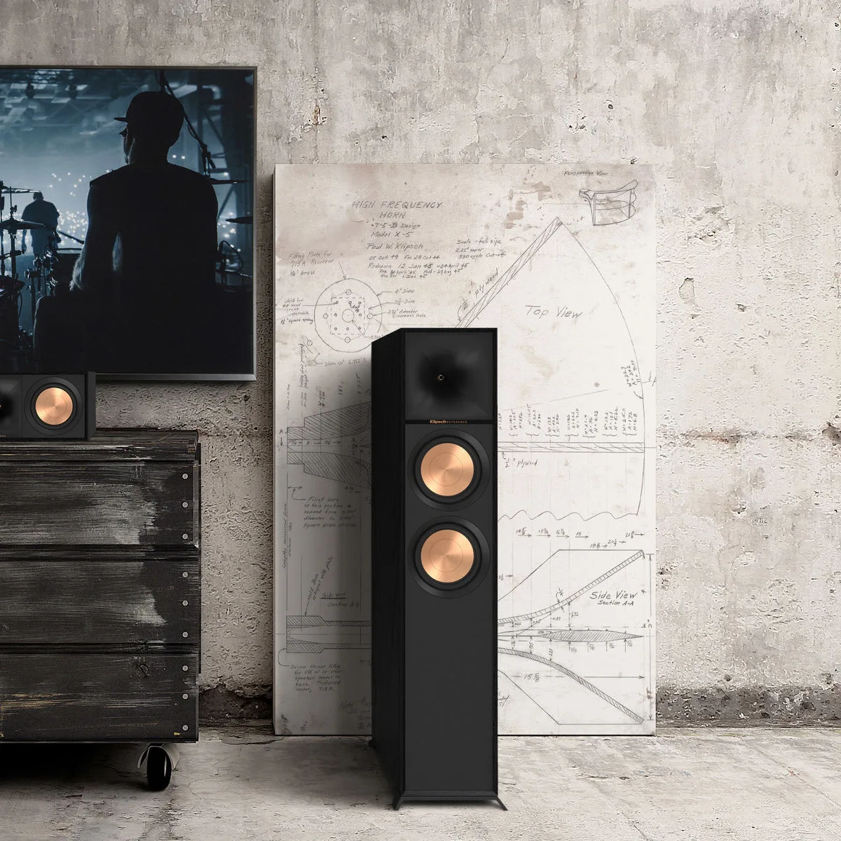 Klipsch R-605FA (la paire) Enceintes colonne