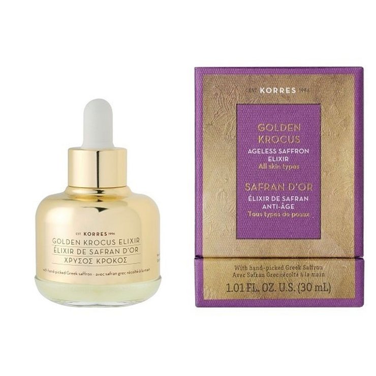 Golden Krocus Elixir Anti-age Safran D'or 30ml Korres