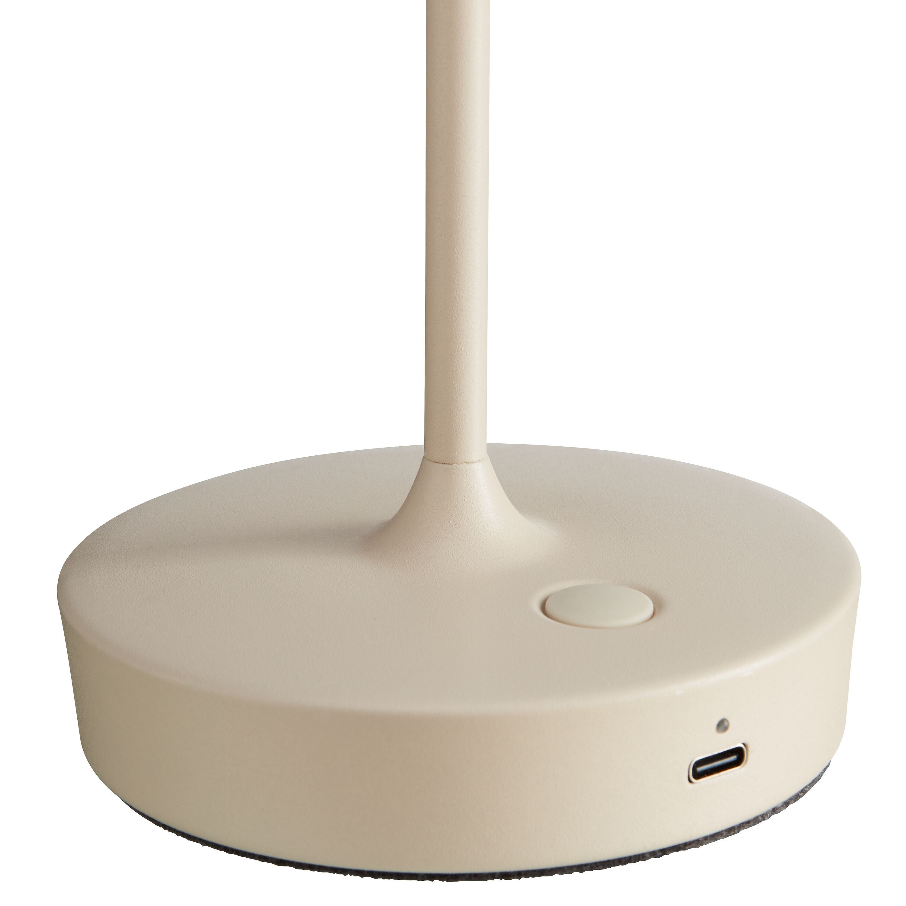 SE-KLEA LED Tischleuchte Akku sand - Beige / B: 10.0 cm x H: 32.0 cm