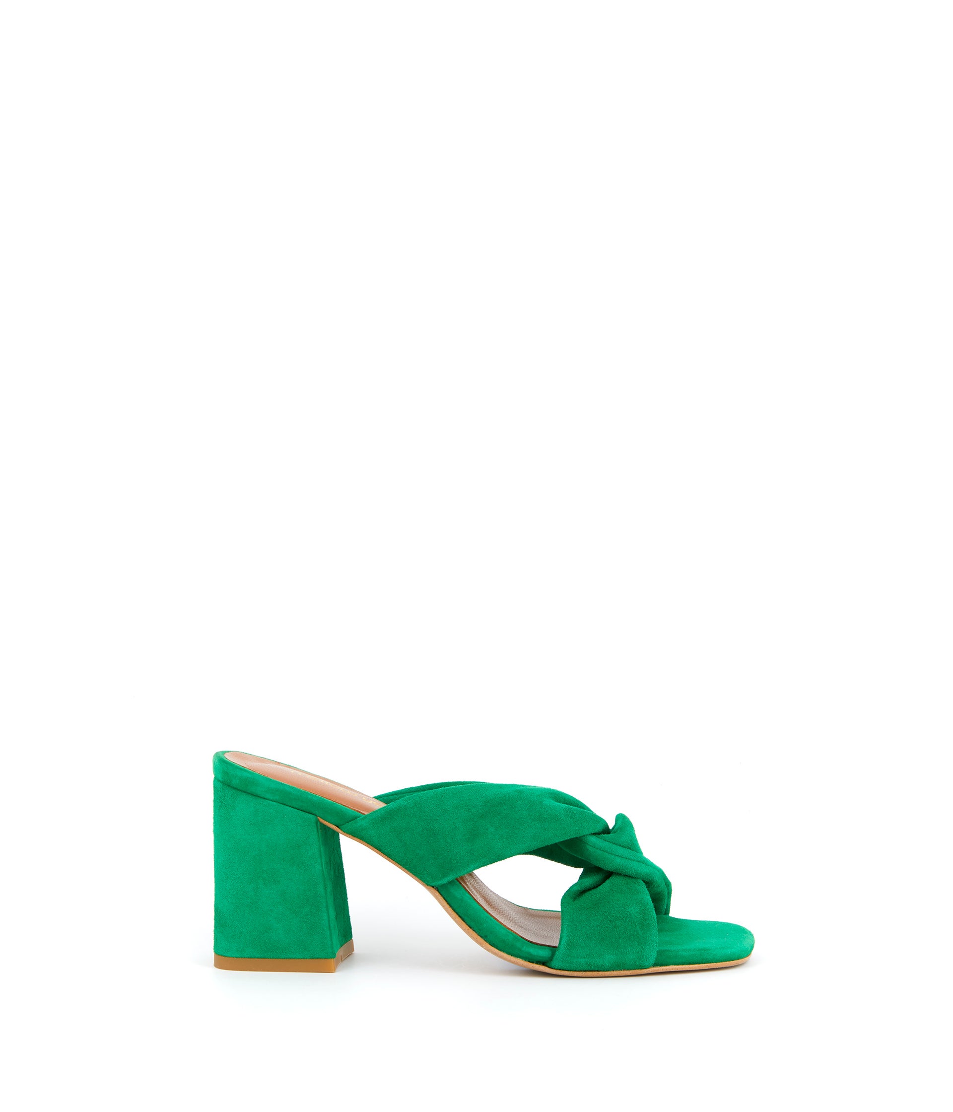 Mules vertes Marcia