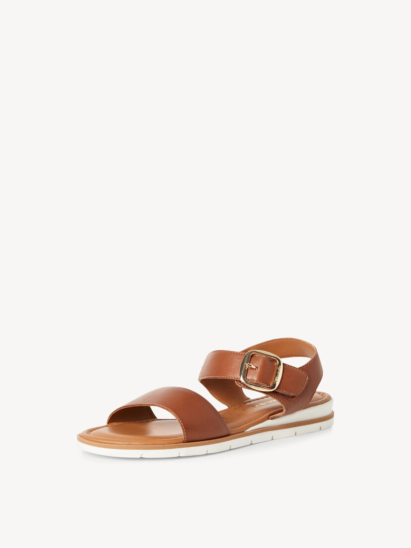 Leren Sandaal - bruin