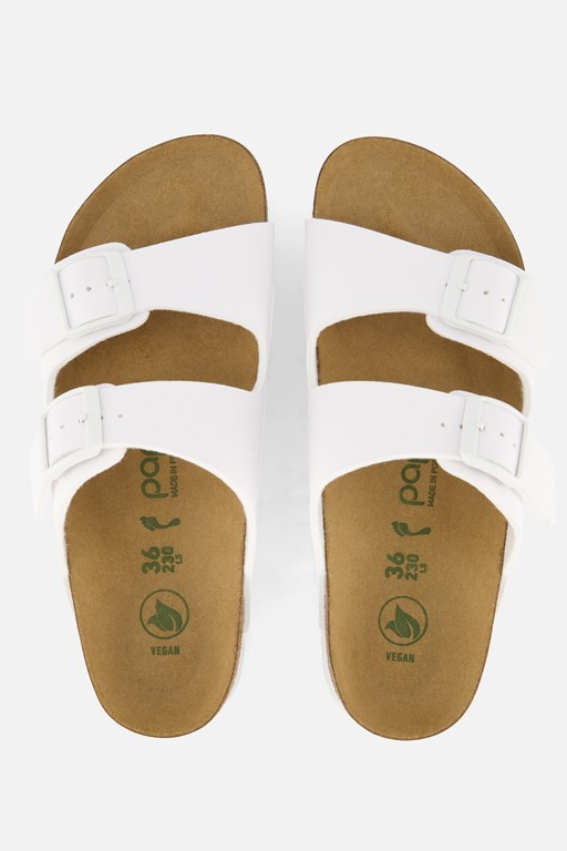 Papillio Birkenstock Arizona Slippers wit