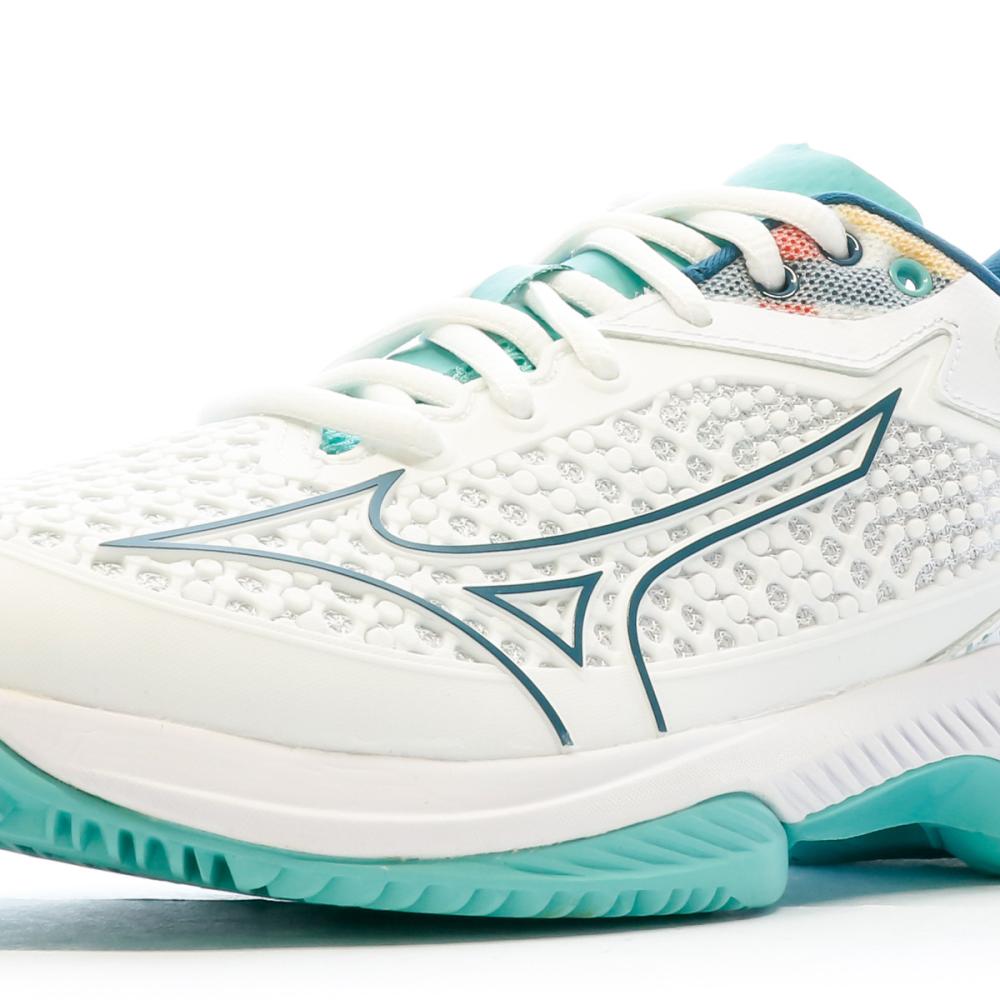 Mizuno Chaussures de tennis Blanches Femme Mizuno Wave Exceed
