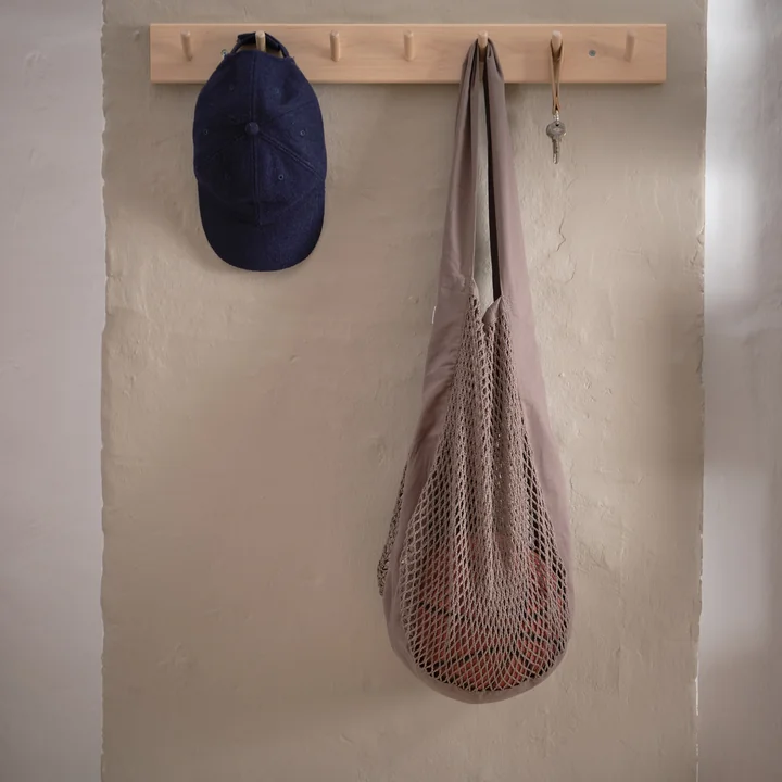 The Organic Company - Net Schultertasche, stone