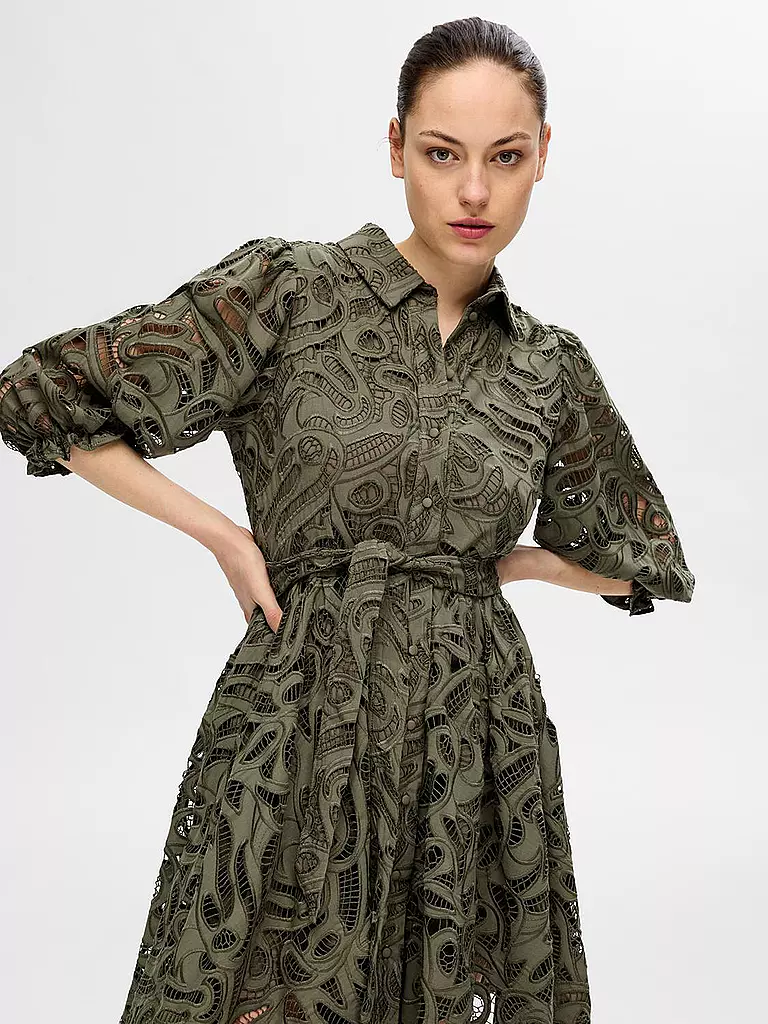 SELECTED FEMME Minikleid SLFALLIA olive