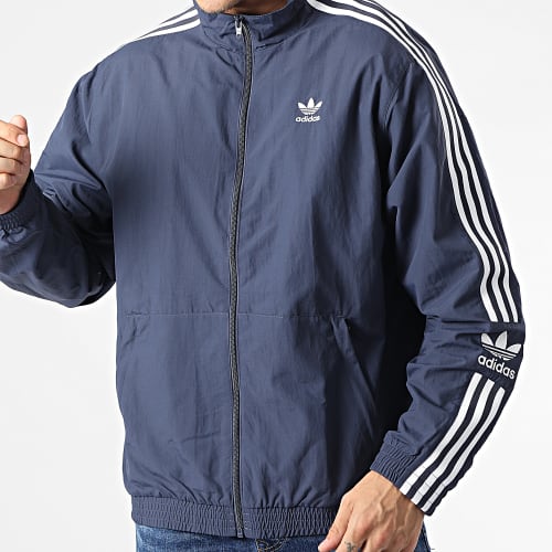 Veste Zippée A Bandes Lock Up HC2000 Bleu Marine