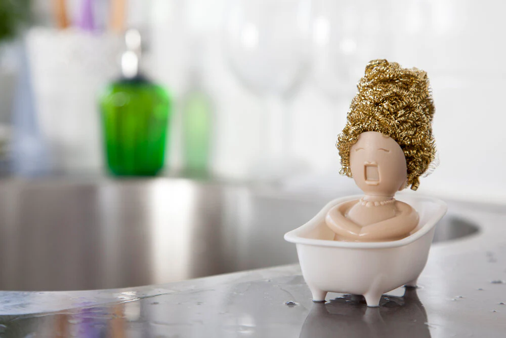 Peleg Design  Soap Opera holder til opvaskeskrubber - hvid