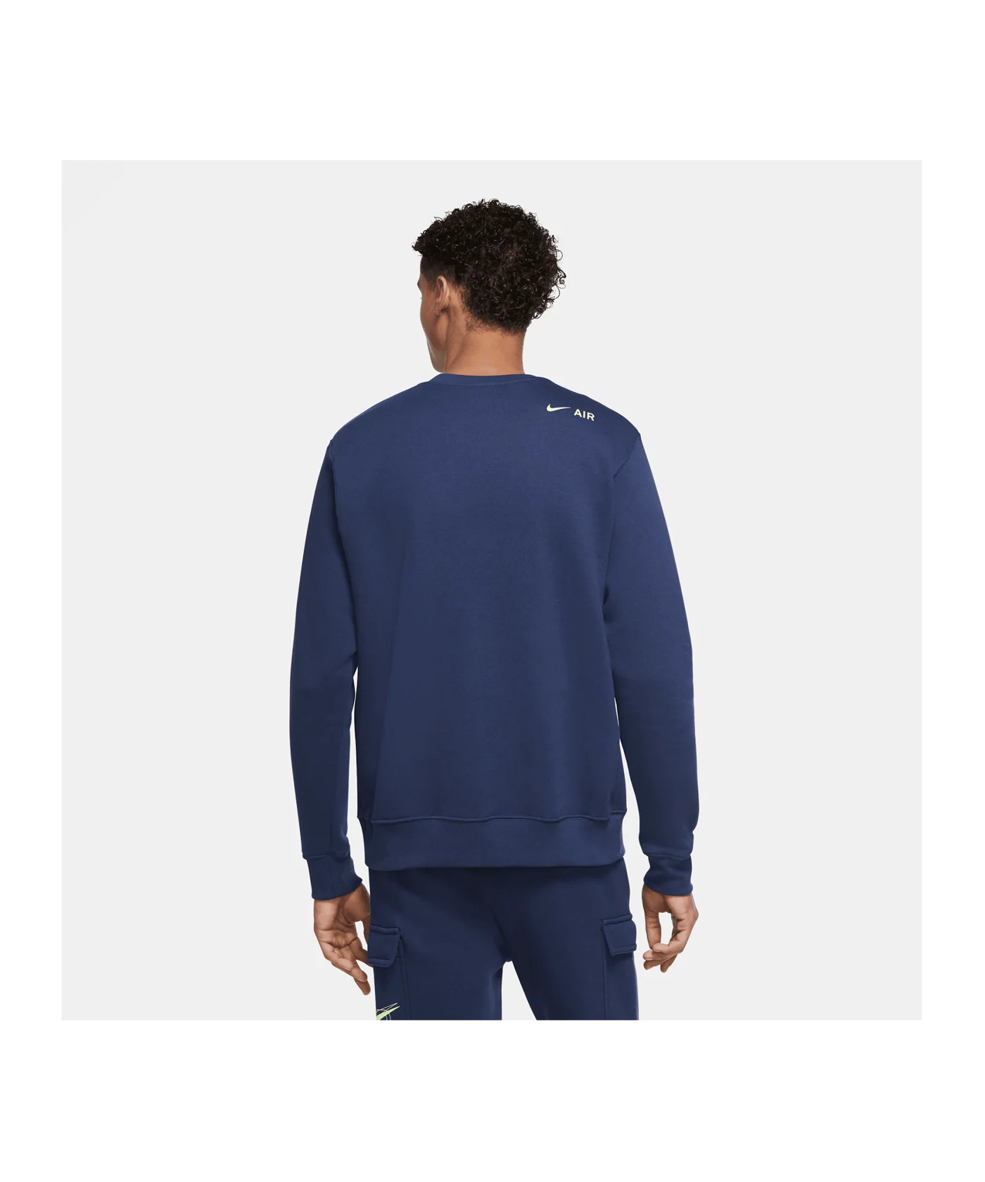 Nike Fleece Crew Sweatshirt Blau F410